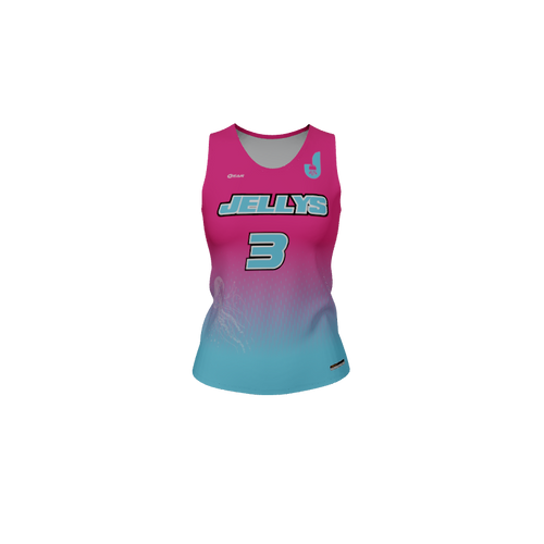Ladies Custom Jerseys Core Ladies Fitted Track Singlet. (x 1)
