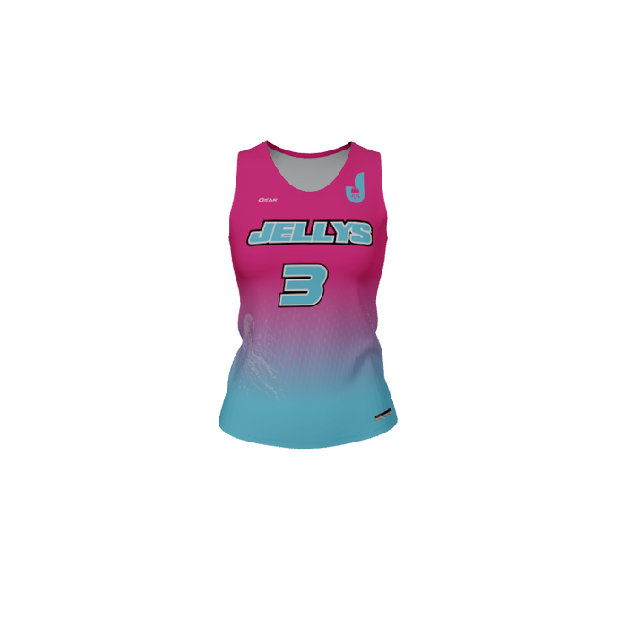 Ladies Custom Jerseys Core Ladies Fitted Track Singlet. (x 1)