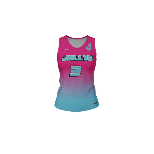 Ladies Custom Jerseys Core Ladies Fitted Track Singlet. (x 1)