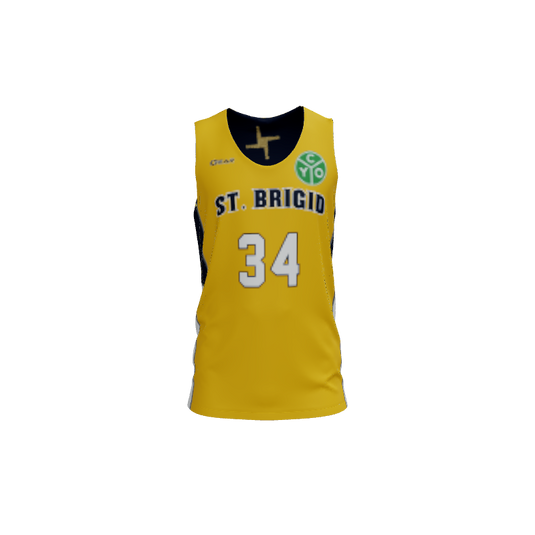 Mens Jerseys Throttle Single Ply Reversible Basketball Jersey. (x 1)