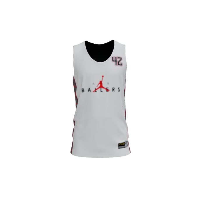 Mens Jerseys Throttle Single Ply Reversible Basketball Jersey. (x 1)