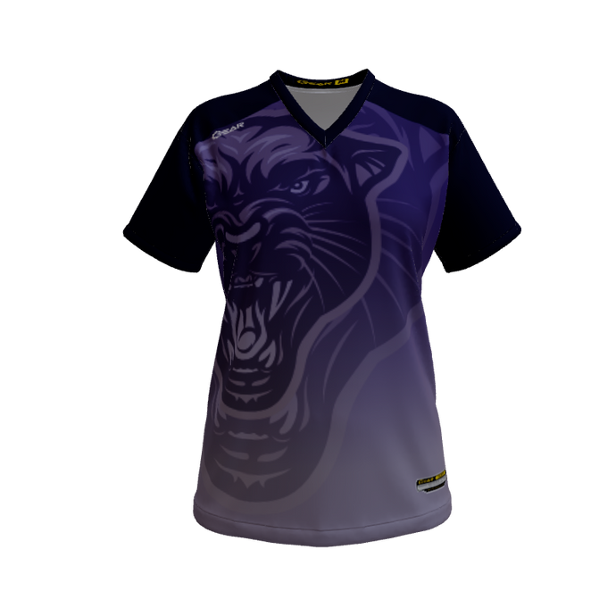 Ladies Custom Jerseys Panther Ladies Mascots Short Sleeve. (x 11)