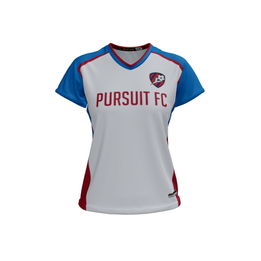 Ladies Custom Jerseys Bombshell 2.0 Ladies V-Neck Cap-Sleeve 2.50. (x 8)