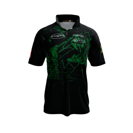 Collared Shirts Prysm QTR Zip Short Sleeve. (x 1)