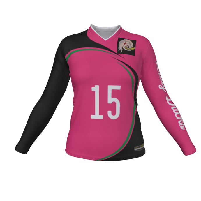Ladies Custom Jerseys Sol Womens Volleyball Jersey. (x 1)