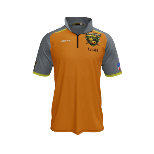 Collared Shirts Core QTR Zip Short Sleeve. (x 4)