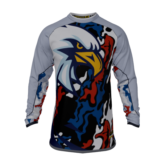Mens Jerseys LS Eagle Crew Neck Longsleeve Jersey 2.0. (x 1)