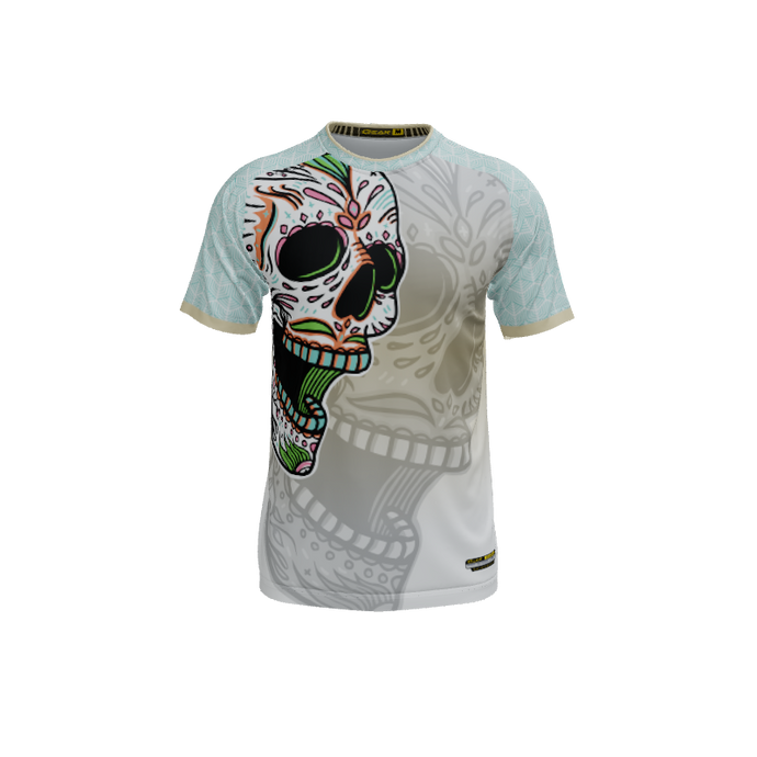 Mens Jerseys Skull Candy Mascot Crew Neck Short Sleeve Jersey. (x 1)