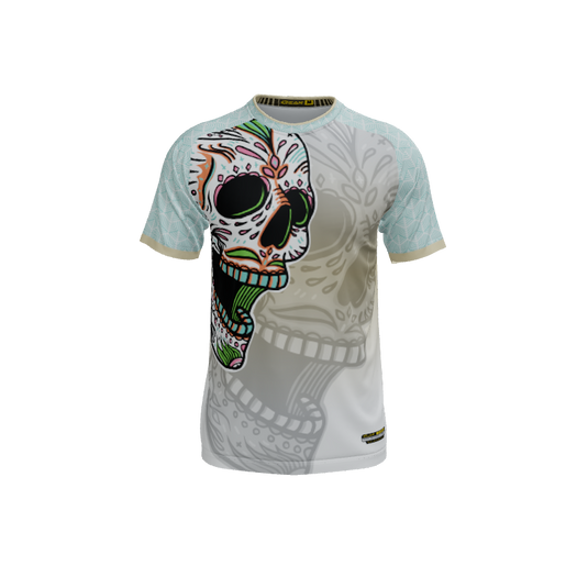 Mens Jerseys Skull Candy Mascot Crew Neck Short Sleeve Jersey. (x 1)
