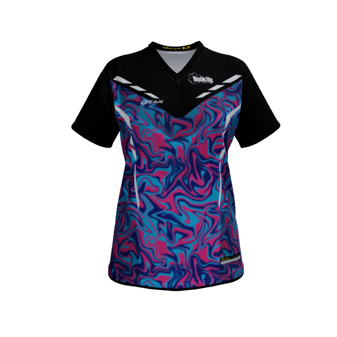 Ladies Custom Jerseys Cobra Womens VNeck Jersey 2.0. (x 9)