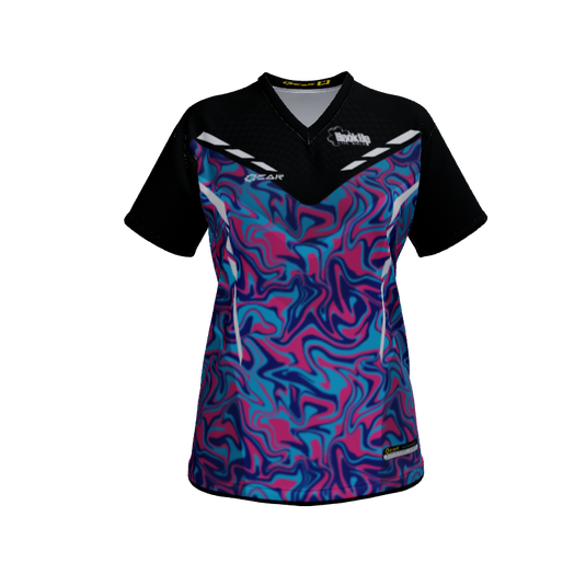 Ladies Custom Jerseys Cobra Womens VNeck Jersey 2.0. (x 9)