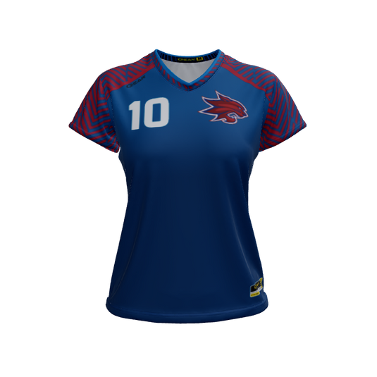 Ladies Custom Jerseys Core Womens Cap Sleeve Volleyball Jersey. (x 36)