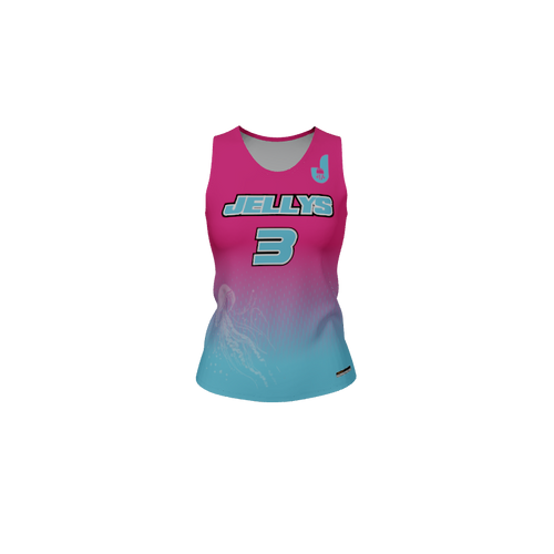 Ladies Custom Jerseys Core Ladies Fitted Track Singlet. (x 4)