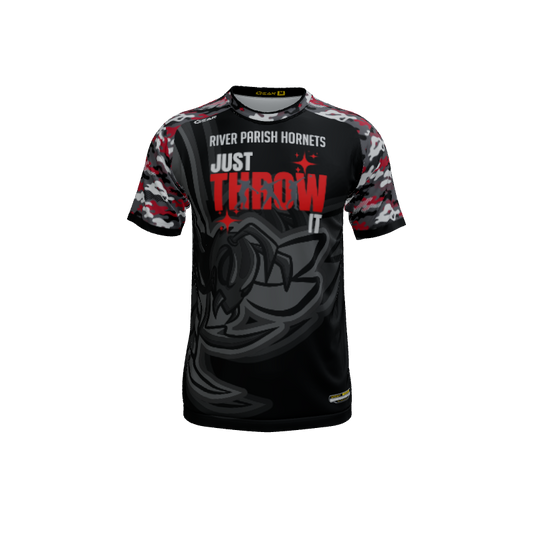Mens Jerseys Hornet Mascot Crew Neck Short Sleeve Jersey. (x 2)