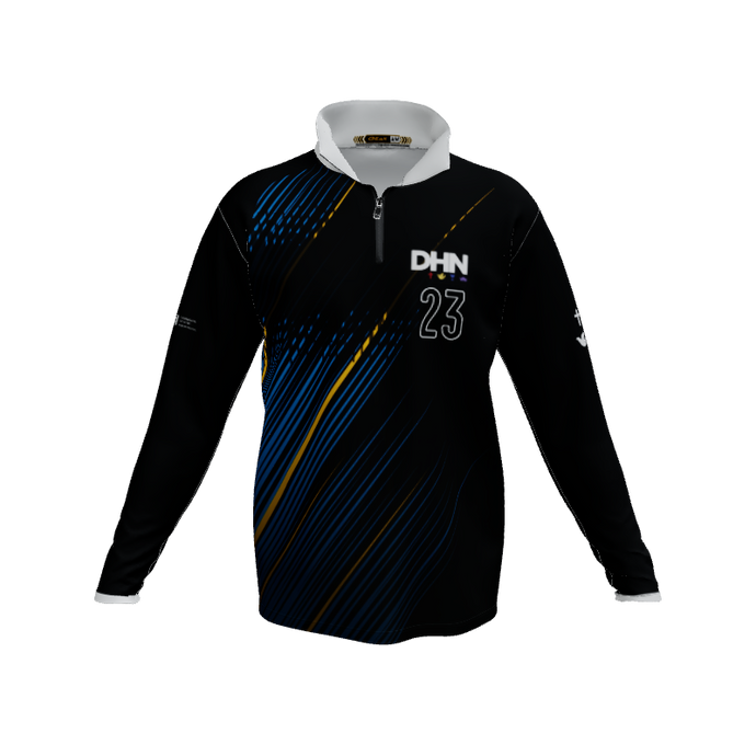 Collared Shirts Flash QTR Zipped LS. (x 6)