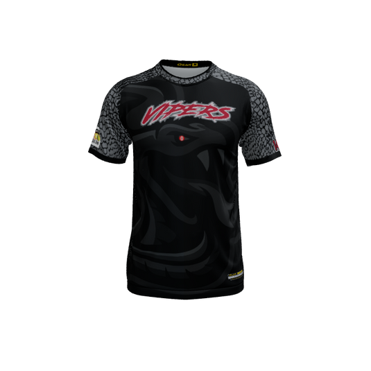 Mens Jerseys Viper Mascot Crew Neck Short Sleeve Jersey. (x 1)