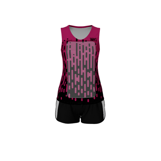 Packages Rise Ladies Track Singlet Set. (x 4)