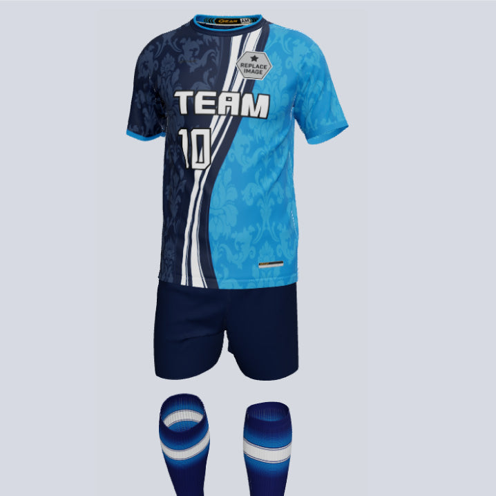 Load image into Gallery viewer, Premium Aurora Custom Soccer Uniform w/Custom Socks
