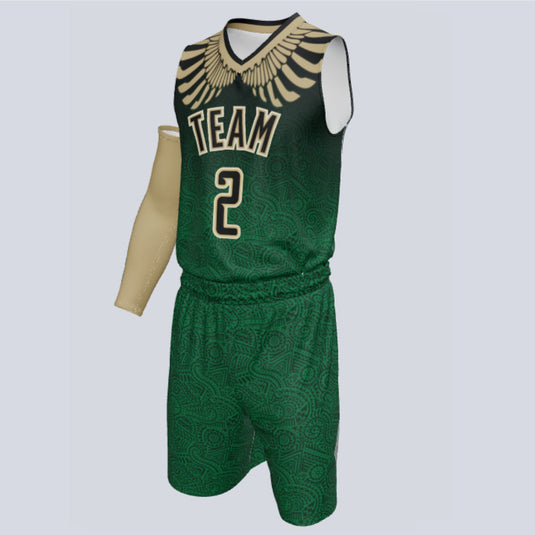 Custom Basketball Aztec Uniform