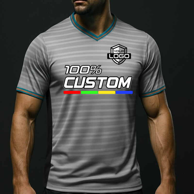Load image into Gallery viewer, Custom Division Premium V-Neck Jersey
