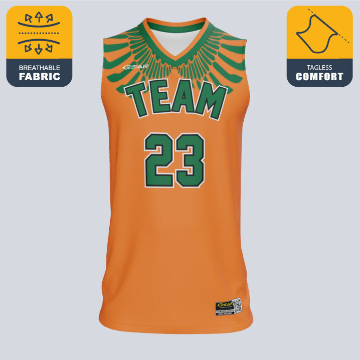 Load image into Gallery viewer, Custom Aztec Basketball Jersey
