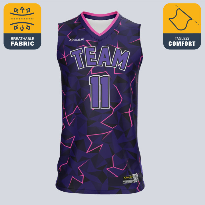 Load image into Gallery viewer, Custom Prism Basketball Jersey
