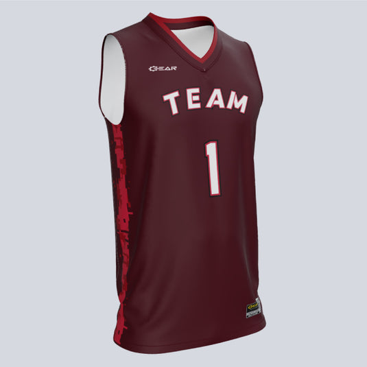 Custom DegiStripe Basketball Jersey