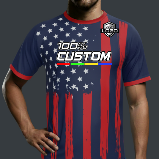 Brave Custom USA Jersey