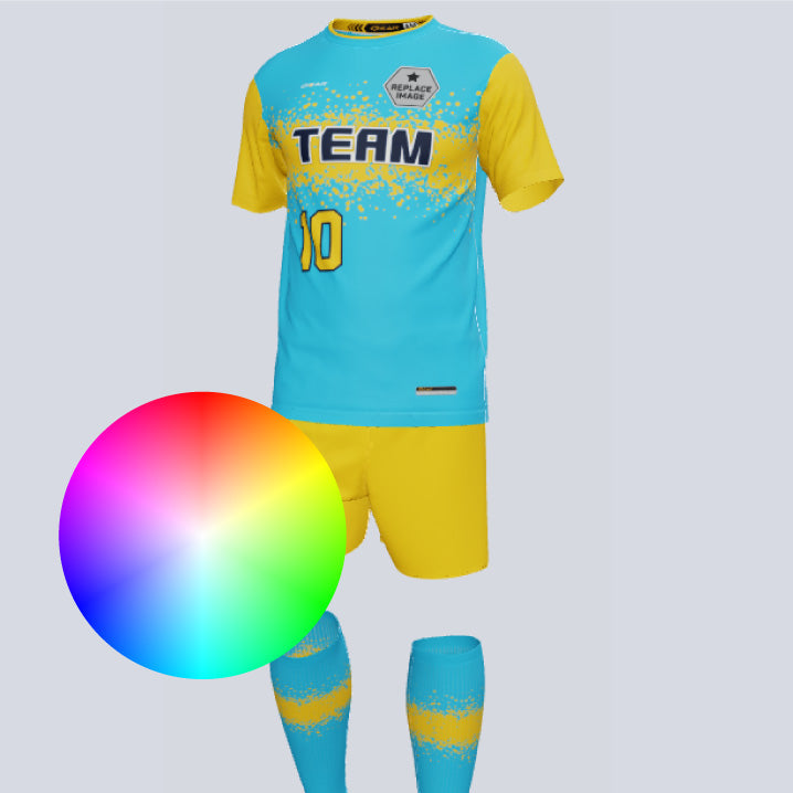 Load image into Gallery viewer, Quick-Turn Brewer Custom Soccer Uniform w/Socks
