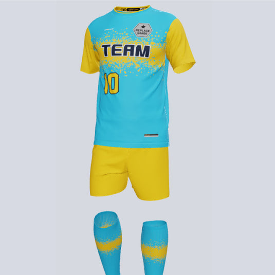 Premium Brewer Custom Soccer Uniform w/Custom Socks