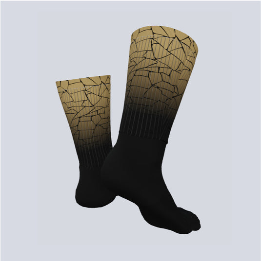 Custom Broken Crew Socks