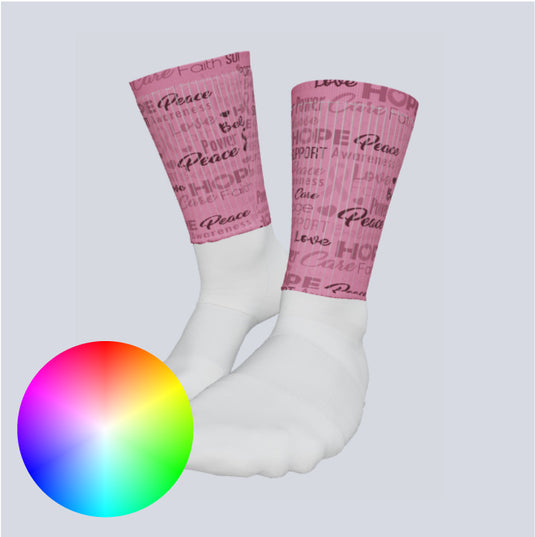 Custom Awareness Crew Socks