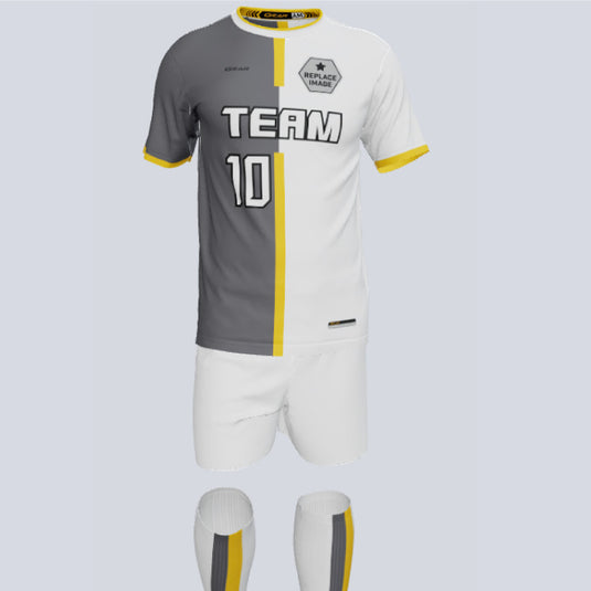 Premium Classic Custom Soccer Uniform w/Custom Socks