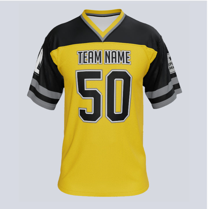 Load image into Gallery viewer, Custom Collage Fan Football Jersey
