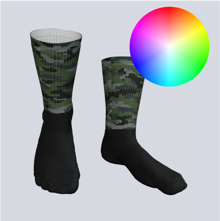 Load image into Gallery viewer, Custom Core Crew Socks

