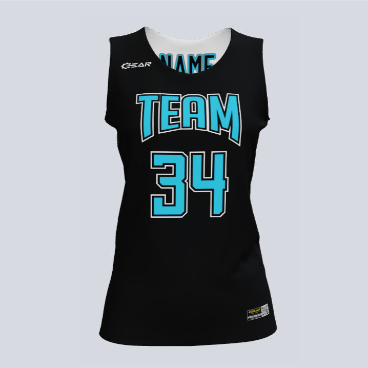 Load image into Gallery viewer, Reversible Single Ply Ladies Core Basketball Jersey
