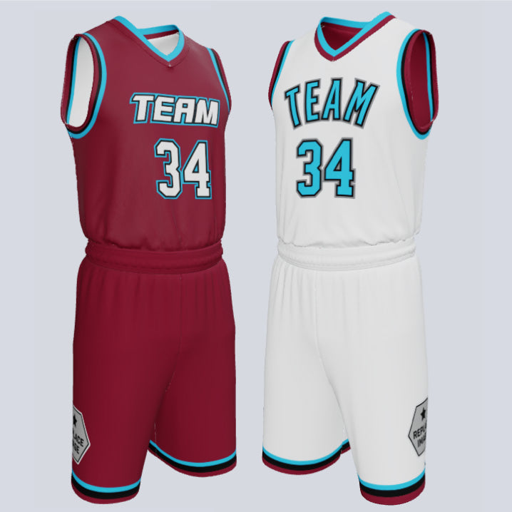 Load image into Gallery viewer, Custom Reversible Basketball  Double Ply Core Uniform
