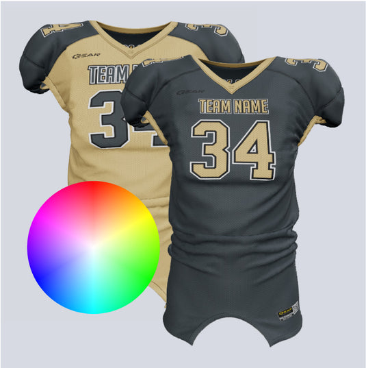 Custom Reversible Fitted Football Core Jersey