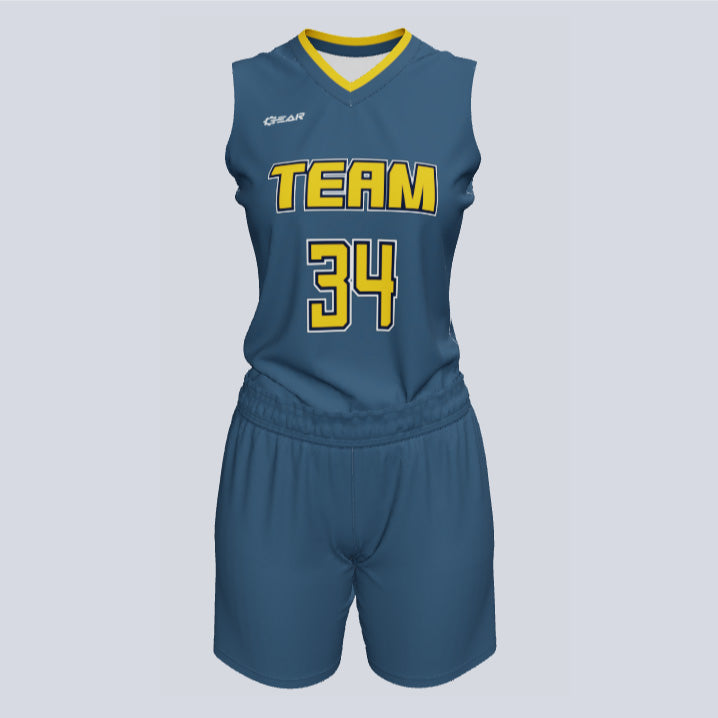 Load image into Gallery viewer, Ladies Custom Basketball Core Uniform
