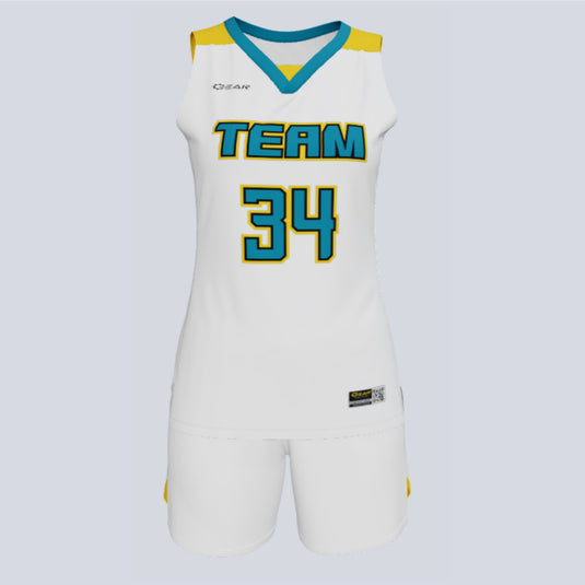 Custom Ladies Basketball Premium Core Uniform