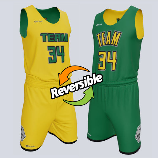Custom Reversible Single-Ply Basketball Core Uniform