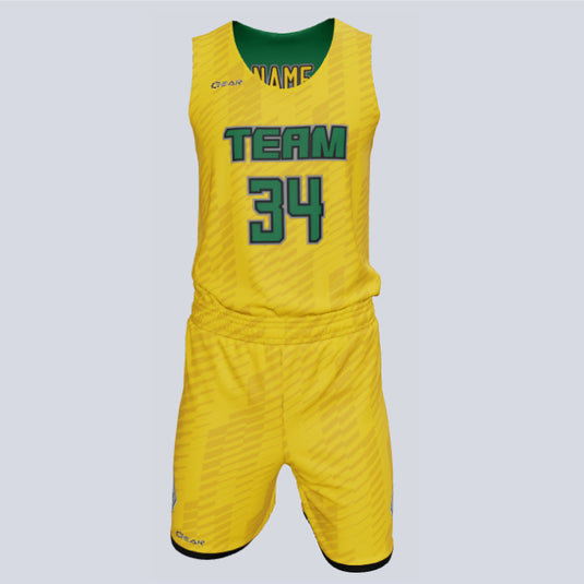 Custom Reversible Single-Ply Basketball Core Uniform