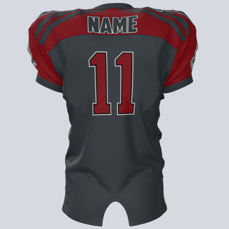 Load image into Gallery viewer, Custom Attack Wings Fitted Football Jersey
