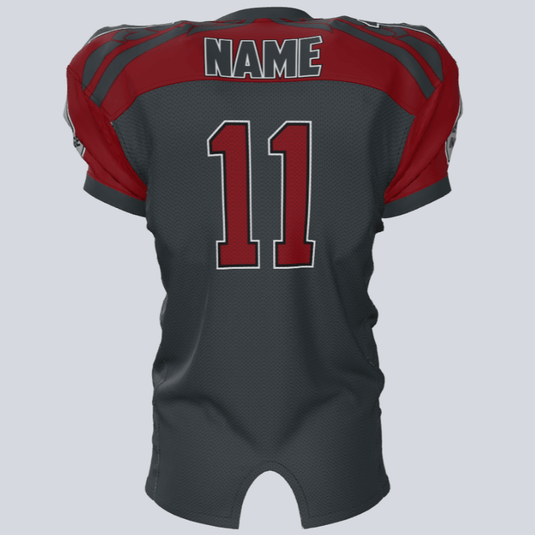 Custom Attack Wings Fitted Football Jersey