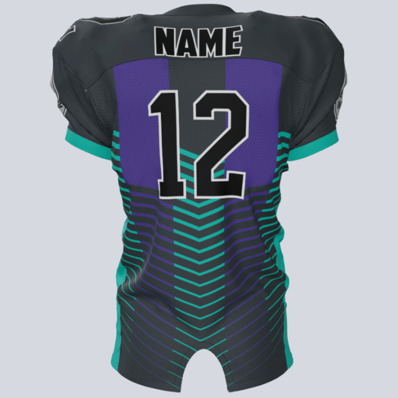Load image into Gallery viewer, Custom Shield Fitted Football Jersey
