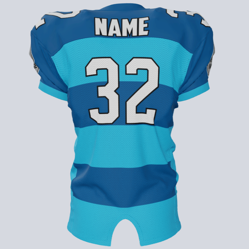 Load image into Gallery viewer, Custom Stripes Fitted Football Jersey
