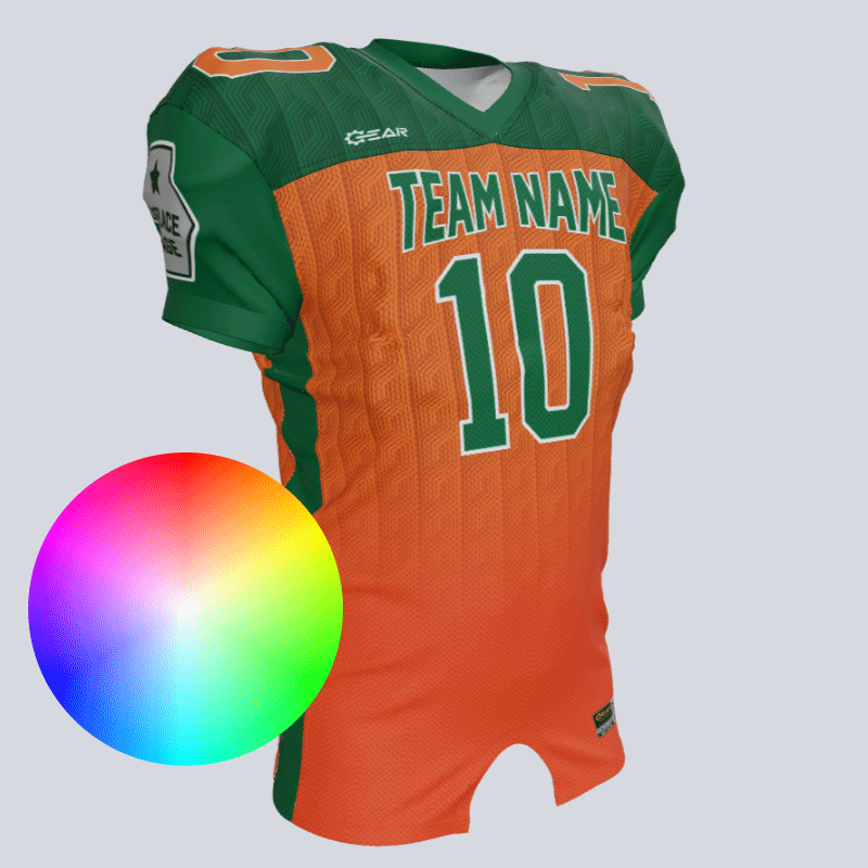 Load image into Gallery viewer, Custom Core (Top Pattern) Fitted Football Jersey
