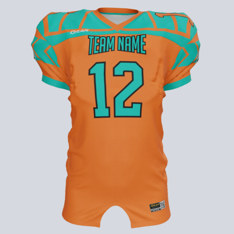 Custom Force Fitted Football Jersey Gear Team Apparel