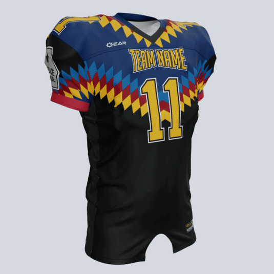 Custom America Fitted Football Jersey