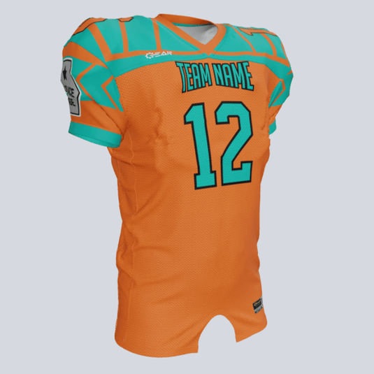 Custom Force Fitted Football Jersey